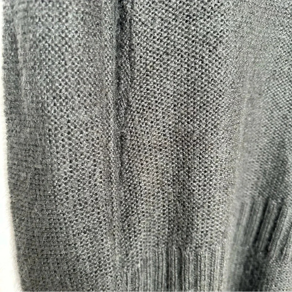 Suzy Shier Cardigan Open Front Grey Size Medium - Picture 14 of 16